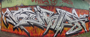 Graffiti Wall - Photo by KUBA182 - kuba, pad, pihaus (2017)