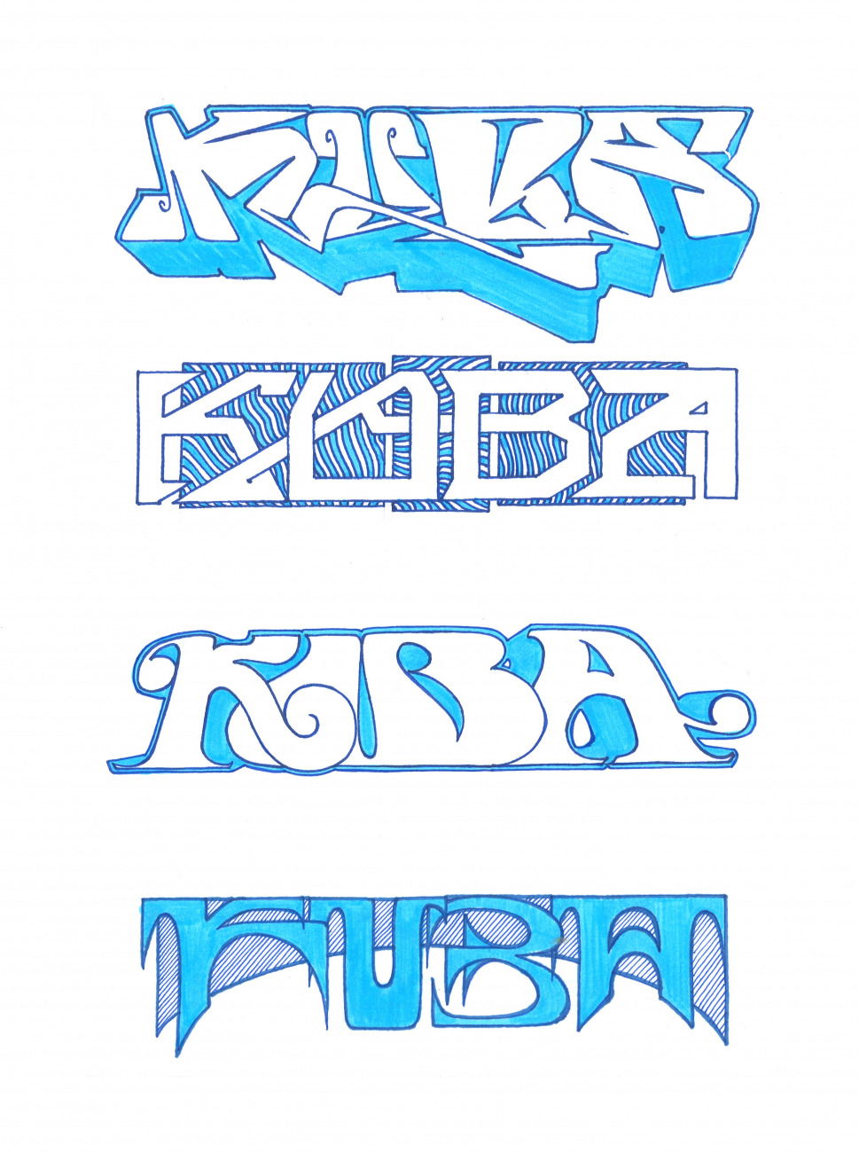 Graffiti Sketch - Photo by KUBA182 - kuba