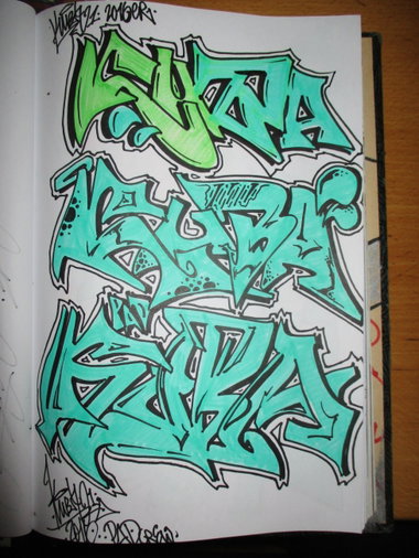 Graffiti Wall - Photo by KUBA182 - kuba (2016)