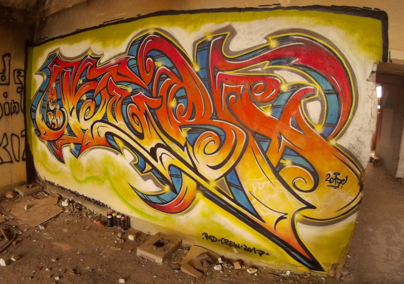 Graffiti Wall - Photo by KUBA182 - kuba, pad (2017)