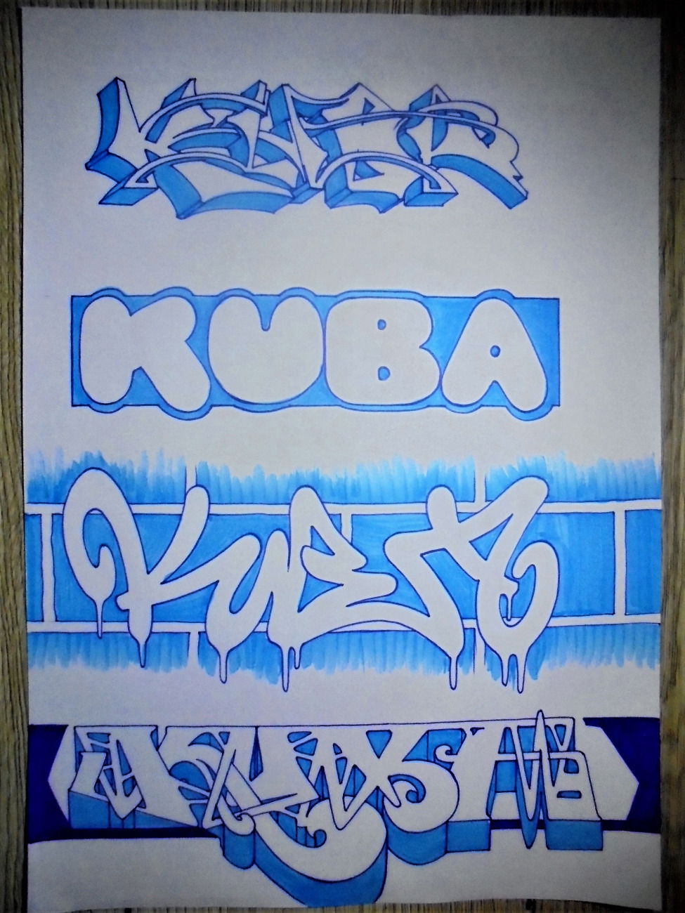 Graffiti Sketch - Photo by KUBA182 (2019)