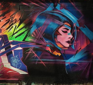 Graffiti Wall - Photo by KUBA182 - kuba, character (2018)