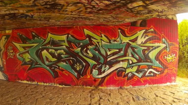 Graffiti Wall - Photo by KUBA182 - kuba, pad (2015)