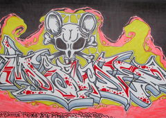 Graffiti Wall - Photo by KUBA182 - kuba, pad, mouse (2016)