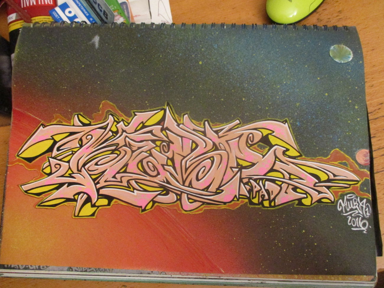 Graffiti Sketch - Photo by KUBA182 - kuba, pad (2016)