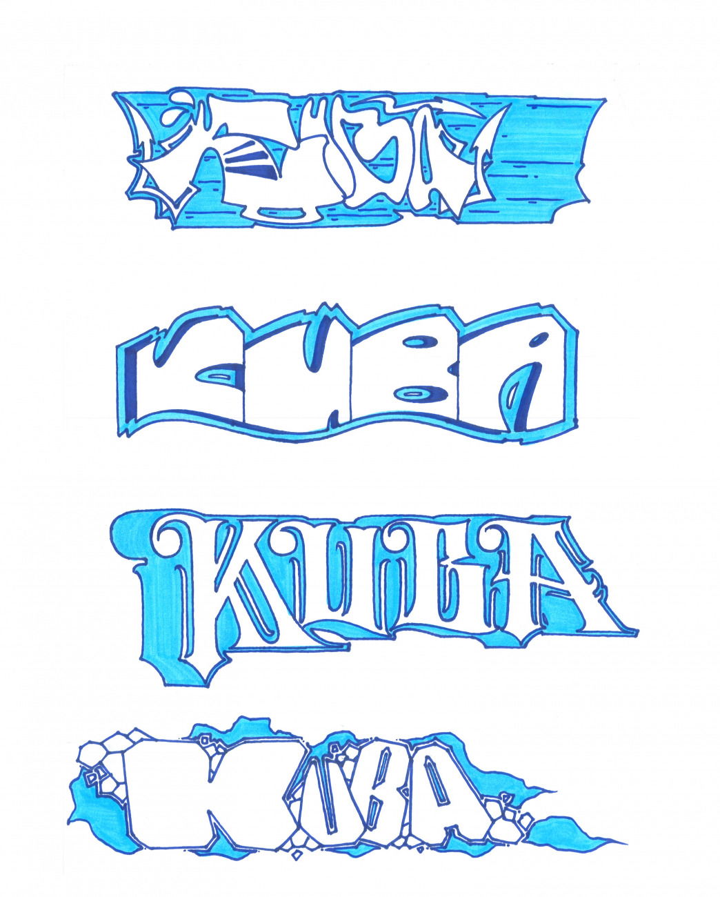 Graffiti Sketch - Photo by KUBA182 - kuba (2019)