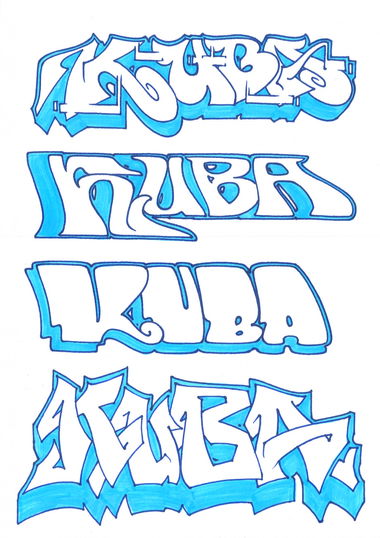 Graffiti Sketch - Photo by KUBA182 - kuba (2019)
