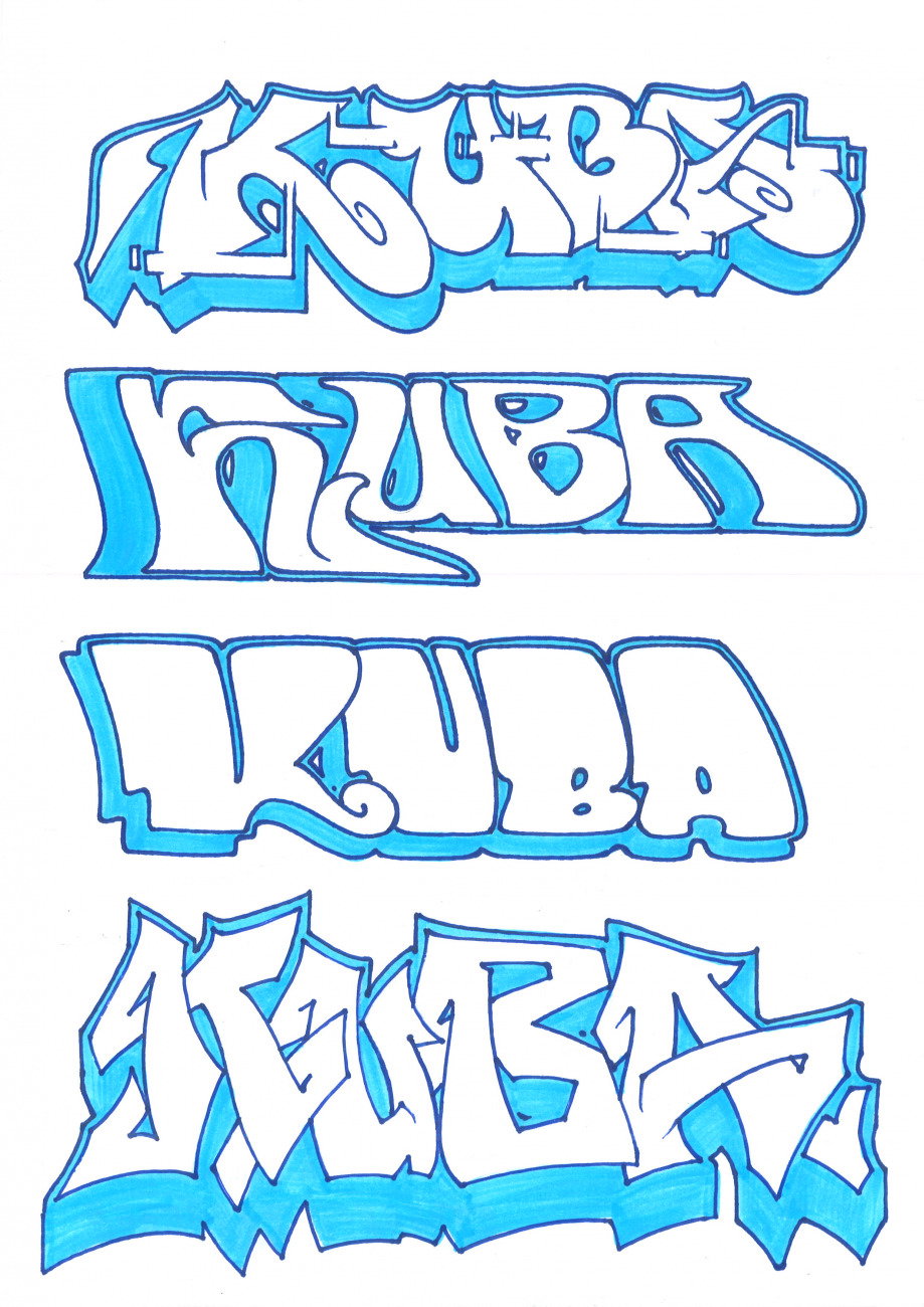 Graffiti Sketch - Photo by KUBA182 - kuba (2019)