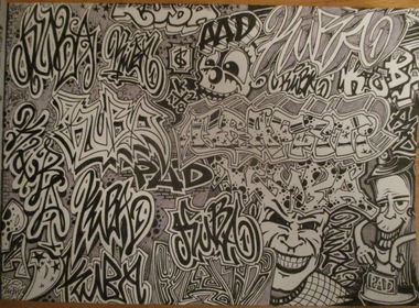 Graffiti Sketch - Photo by KUBA182 (2016)