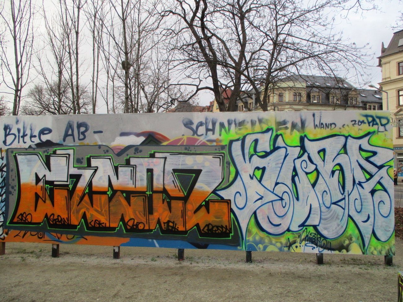 Graffiti Wall - Photo by KUBA182 - enkor, doe, usk (2015)