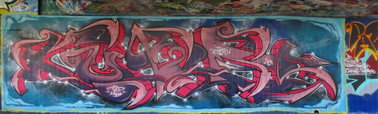 Graffiti Wall in Dresden - Photo by KUBA182 - kuba, pad (2015)