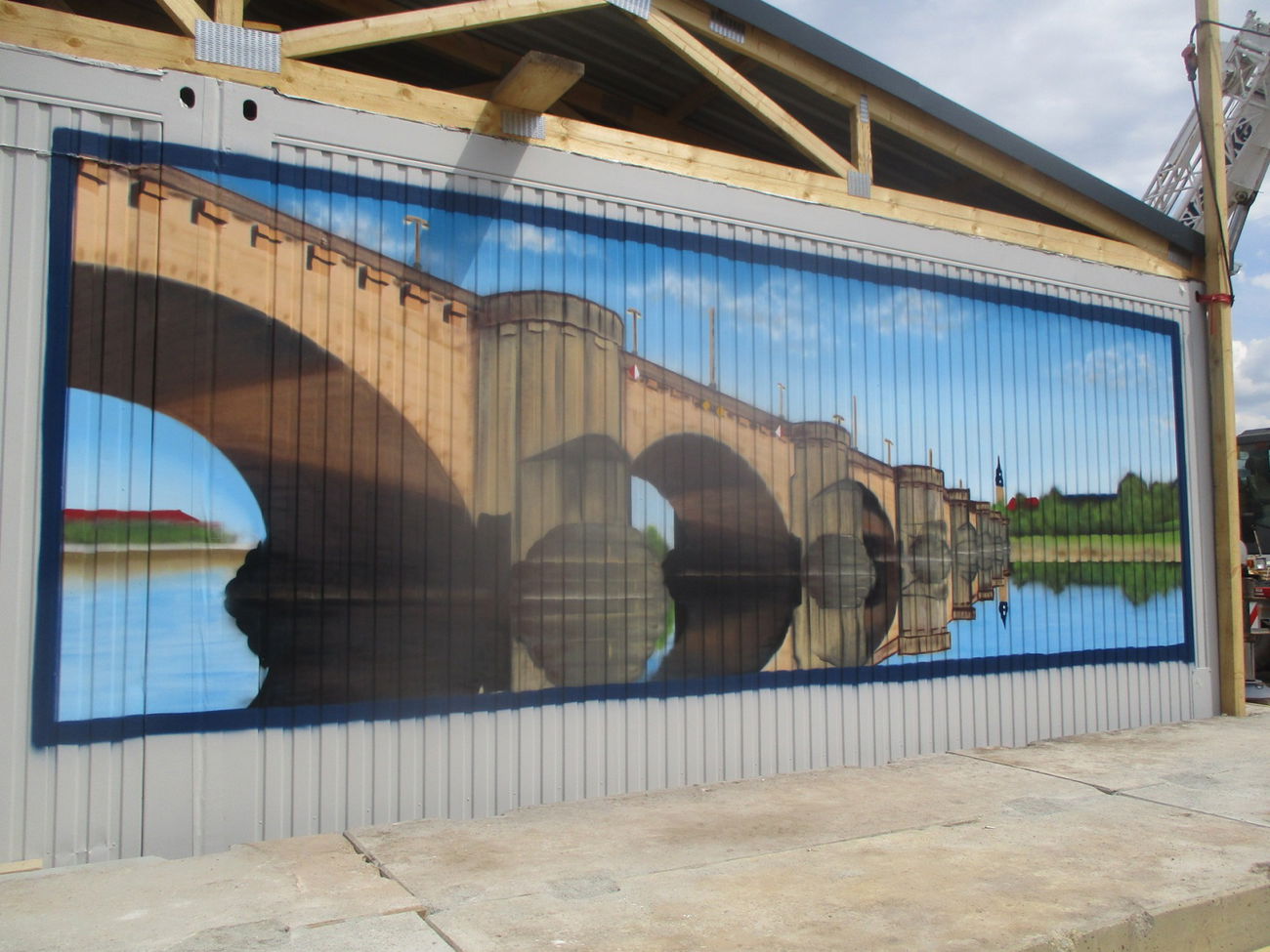 Graffiti Wall in Dresden - Photo by KUBA182 - kuba, pad, commercialwork (2017)