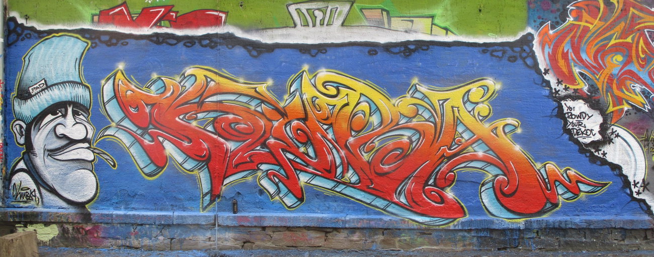 Graffiti Wall - Photo by KUBA182 - kuba, pad (2017)