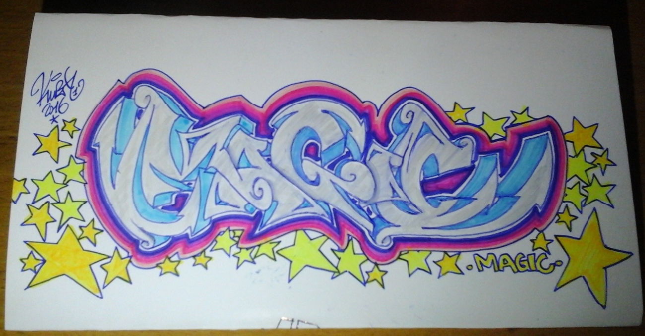 Graffiti Wall - Photo by KUBA182 - kuba, pad, magic (2016)