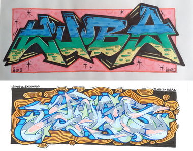 Graffiti Sketch - Photo by KUBA182 - yogs, kuba (2018)