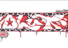 Graffiti Wall - Photo by KUBA182 - blut, kuba, pad (2017)