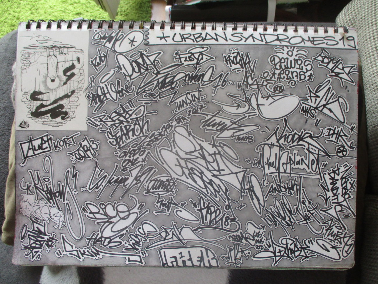 Graffiti Photo by KUBA182 - urban, syndromes (2017)