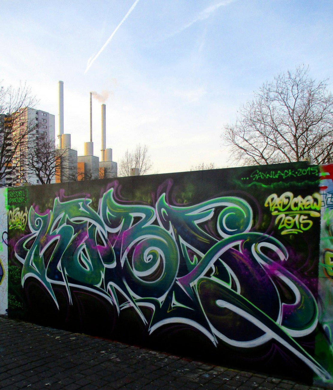 Graffiti Wall - Photo by KUBA182 - kuba, pad (2015)