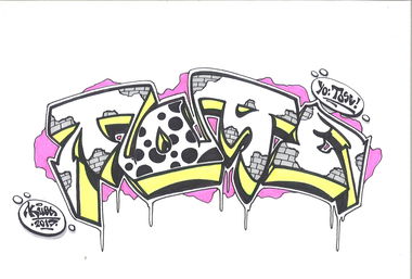 Graffiti Sketch - Photo by KUBA182 - kuba, tose, padcrew (2017)