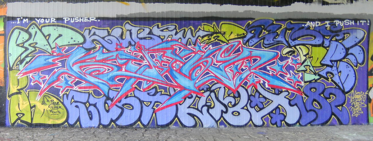 Graffiti Wall - Photo by KUBA182 - kuba, pad, paintalldays (2018)