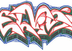 Graffiti Wall - Photo by KUBA182 - kuba, elvis (2017)