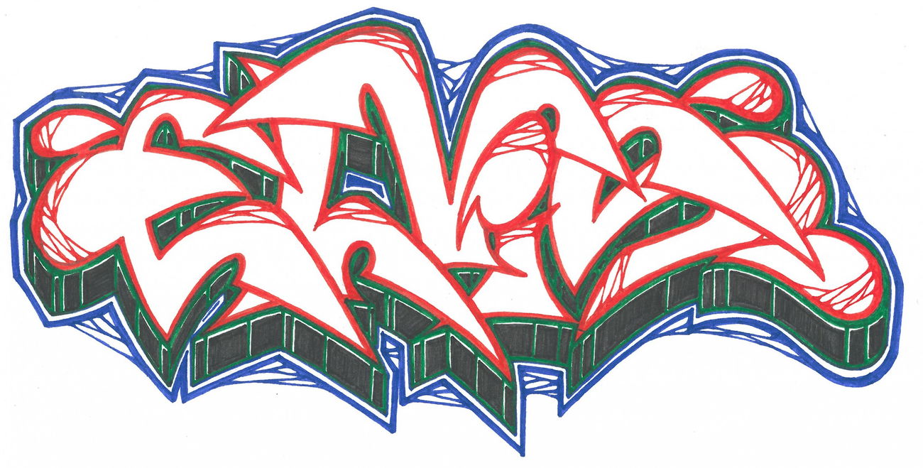 Graffiti Wall - Photo by KUBA182 - kuba, elvis (2017)