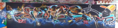 Graffiti Wall - Photo by KUBA182 - kuba, pad, gfb (2015)