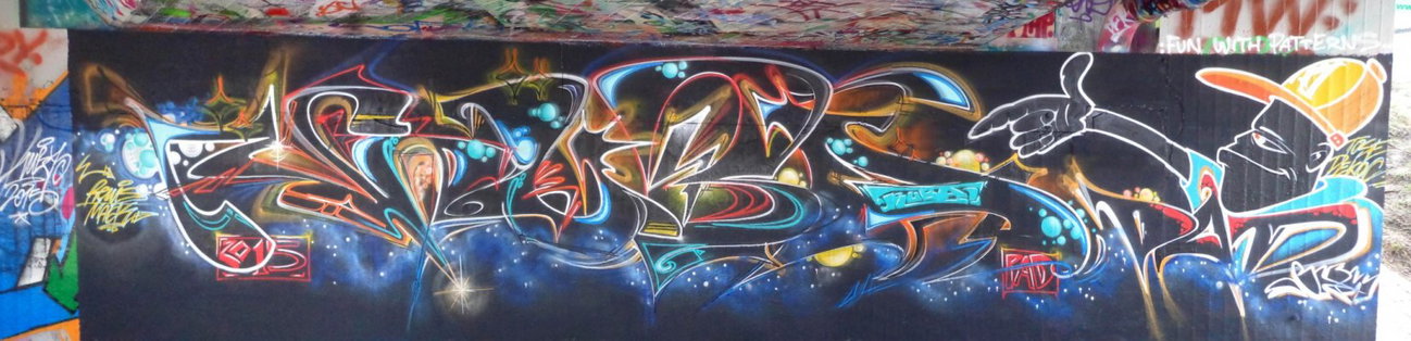 Graffiti Wall - Photo by KUBA182 - kuba, pad, gfb (2015)