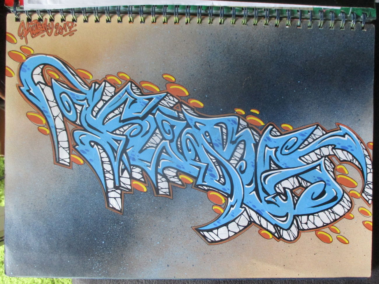 Graffiti Sketch - Photo by KUBA182 - kuba (2017)