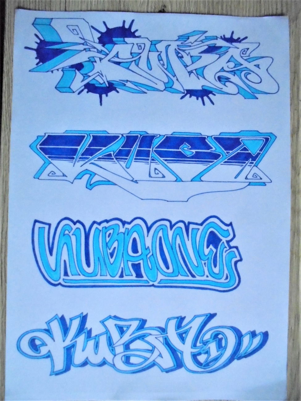 Graffiti Sketch - Photo by KUBA182 - kuba, pad, serie (2019)