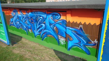 Graffiti Photo by KUBA182 - kuba, pad (2015)