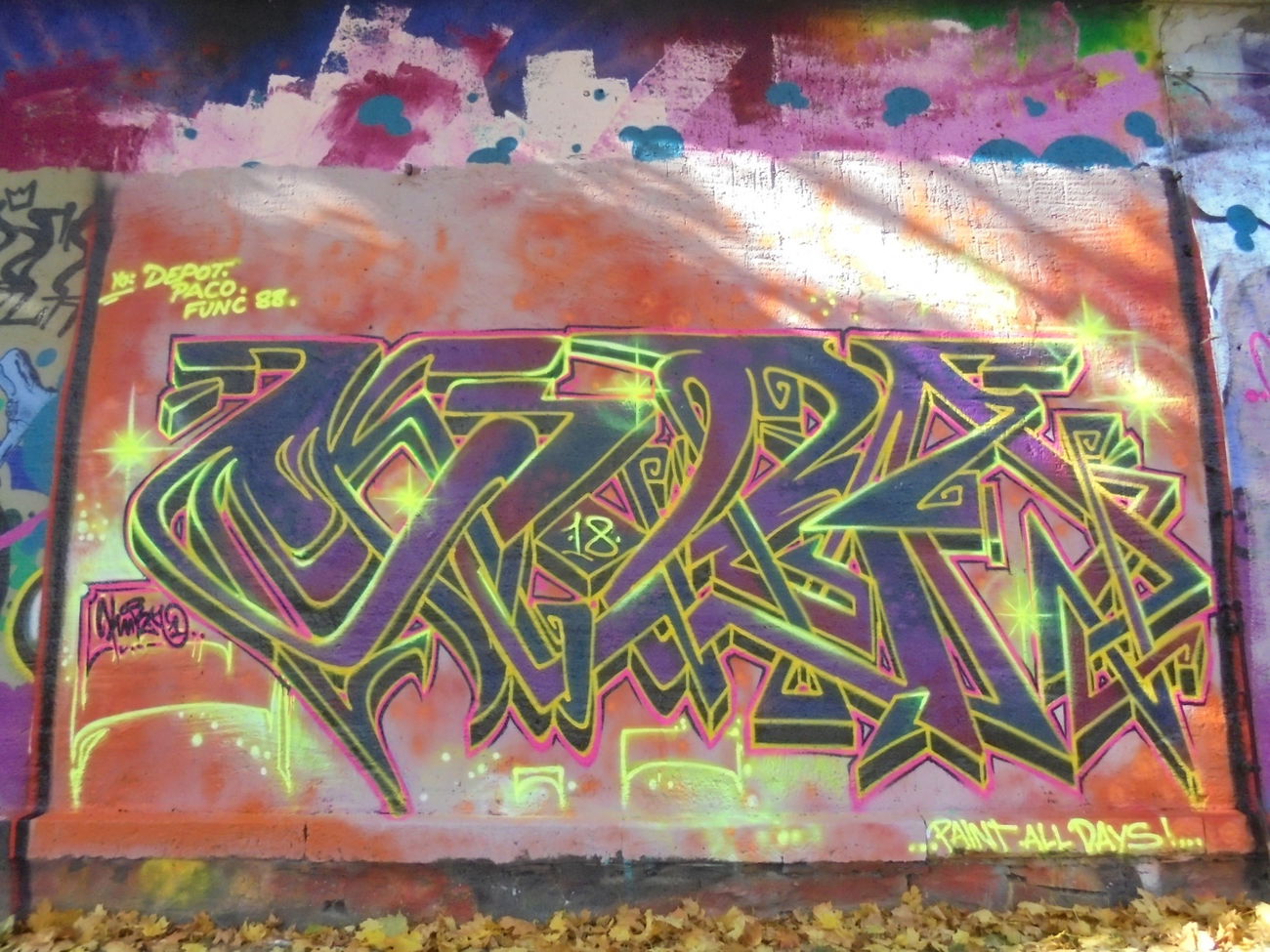 Graffiti Wall - Photo by KUBA182 (2018)