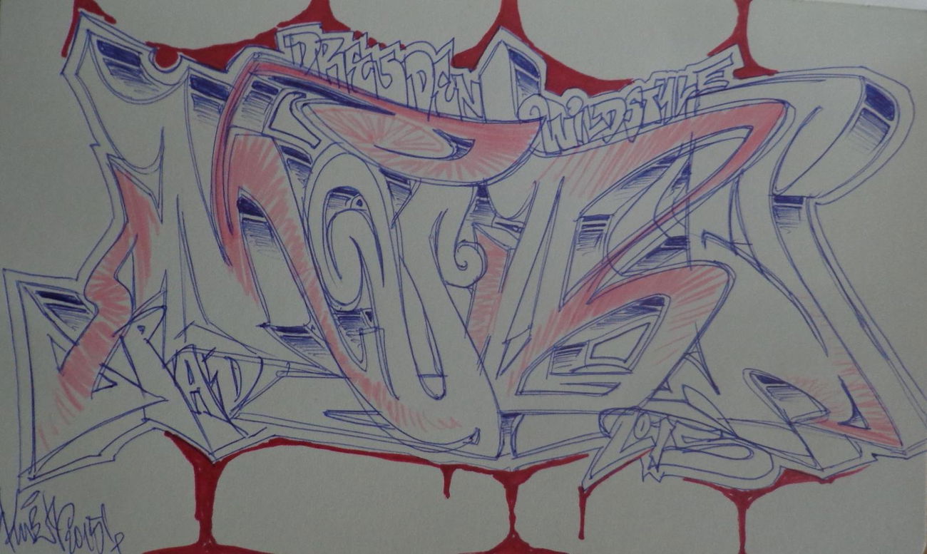 Graffiti Sketch - Photo by KUBA182 - kuba, pad (2015)