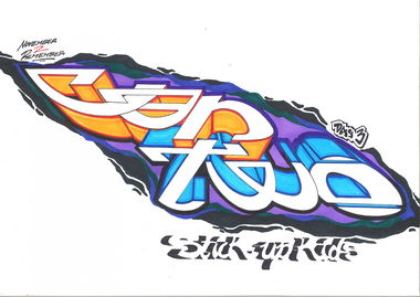 Graffiti Sketch - Photo by KUBA182 - cantwo, kuba, pad (2017)