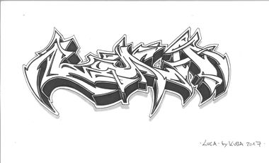 Graffiti Sketch - Photo by KUBA182 - kuba, pad, luca (2017)