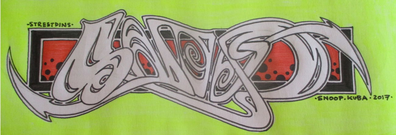 Graffiti Wall - Photo by KUBA182 - snoop, kuba (2017)