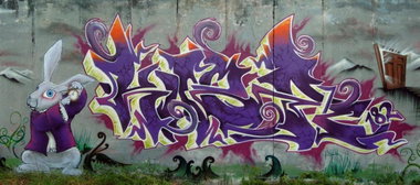 Graffiti Wall - Photo by KUBA182 - kuba, pad (2010)