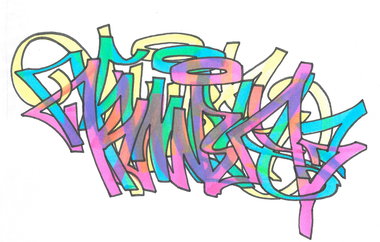 Graffiti Wall - Photo by KUBA182 - kuba, pad, sketching (2017)