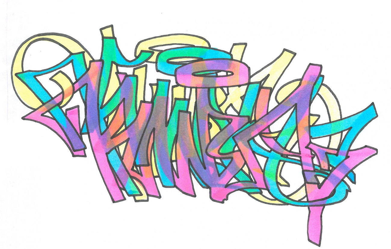 Graffiti Wall - Photo by KUBA182 - kuba, pad, sketching (2017)