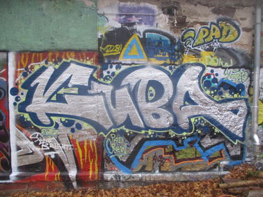 Graffiti Wall - Photo by KUBA182 - kuba, pad, freiberg (2017)