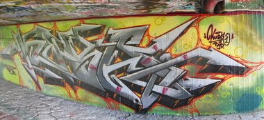Graffiti Wall - Photo by KUBA182 - kuba, pad (2017)