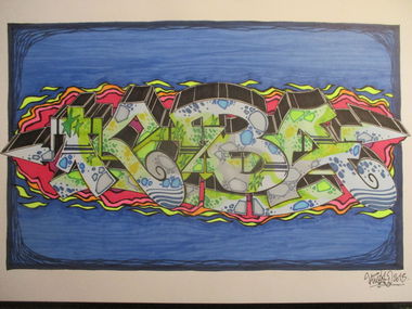 Graffiti Sketch - Photo by KUBA182 - kuba, pad, paintalldays (2018)