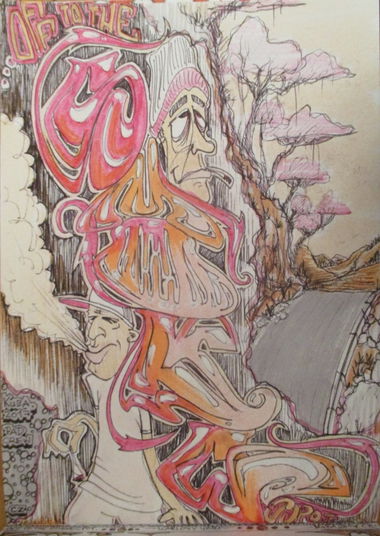 Graffiti Sketch in Karlsbad - Photo by KUBA182 - kuba, pad, holidays (2017)