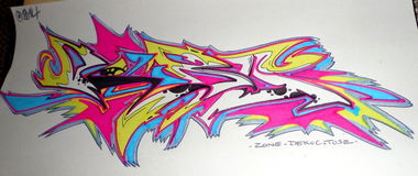 Graffiti Sketch - Photo by KUBA182 - kuba, tose, dekoc (2014)