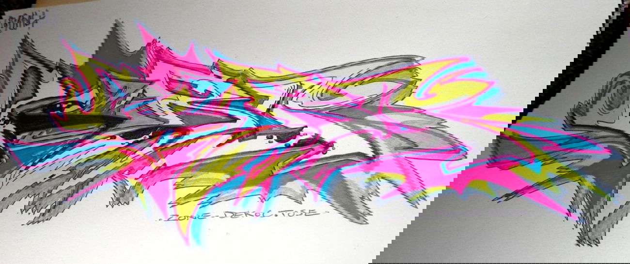 Graffiti Sketch - Photo by KUBA182 - kuba, tose, dekoc (2014)