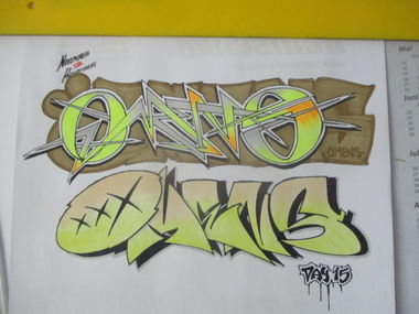 Graffiti Sketch - Photo by KUBA182 (2017)