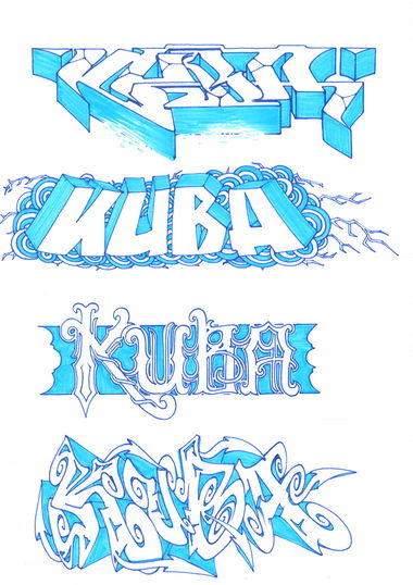 Graffiti Sketch - Photo by KUBA182 (2019)