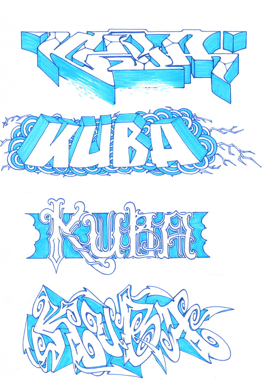 Graffiti Sketch - Photo by KUBA182 (2019)