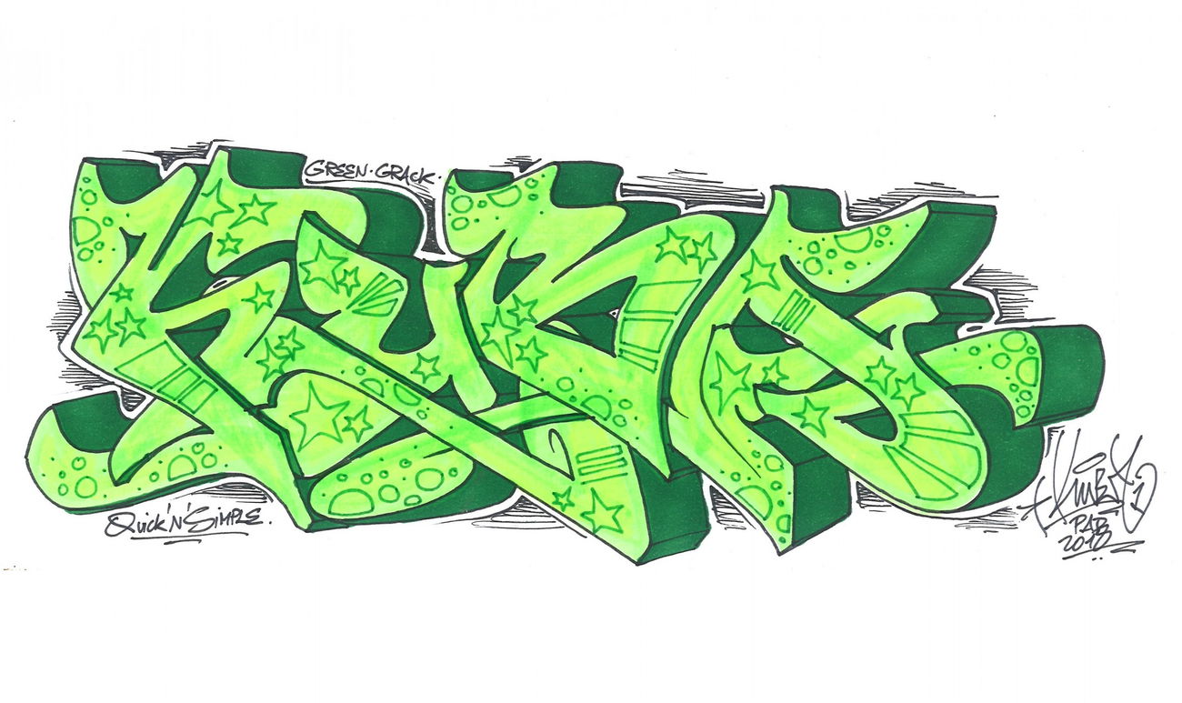 Graffiti Sketch - Photo by KUBA182 - kuba, pad, paintalldays (2018)