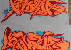 Graffiti Sketch - Photo by KUBA182 - kuba, pad, paintalldays (2018)